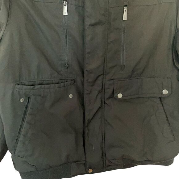 rainforest black bomber jacket XL - Picture 4 of 8